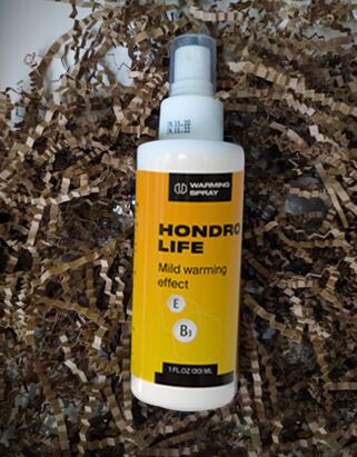 Experience in using the Hondrolife spray